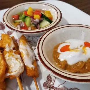 Skewer Chicken,Satay