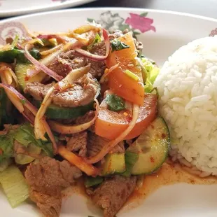Beef salad