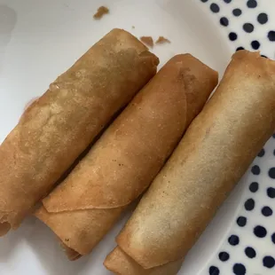 Spring rolls $1.5 each