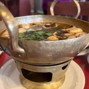 Thom Yum with chicken breast