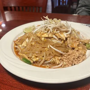 Chicken pad Thai