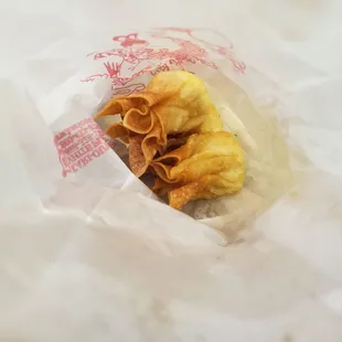 Crab rangoon!