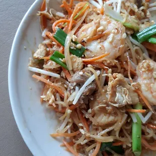 Pad Thai, combination