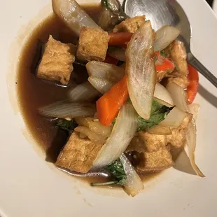 Basil tofu