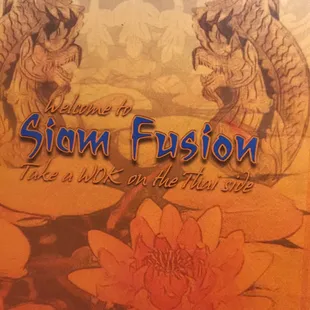 Great menus!