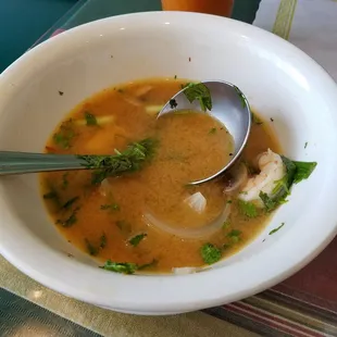 Tum Yum with Shrimp
