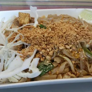 House pad Thai simply the best!