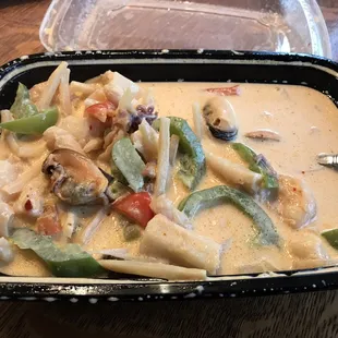 MD1 Mixed Seafood medium spice - deliciousness