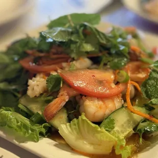 Spicy Seafood Salad