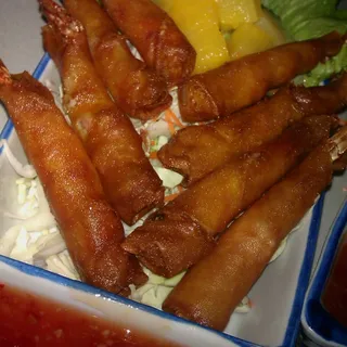 Fried Shrimp Rolls (Gung Tod)