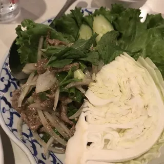 Northeastern-style Beef Salad (Nam Tok)