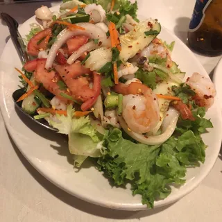 Spicy Seafood Salad (Yum Talay)