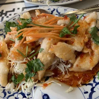 Fried Fish with Chili Sauce (Pla Red Phrik)