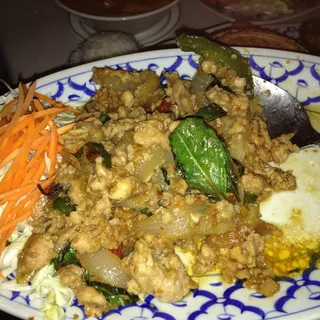 Basil Stir-Fry (Pad Horapa)