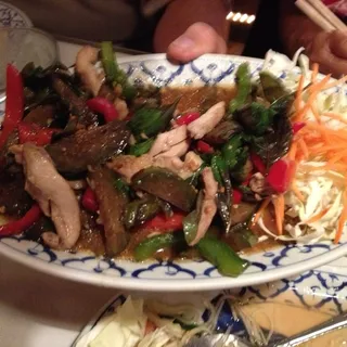 Spicy Eggplant (Pad Makeua)