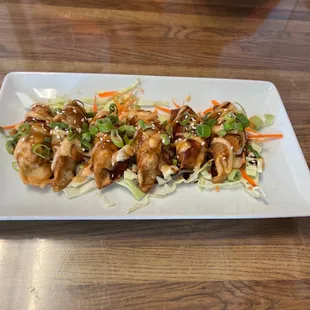 Lunch time!  Potstickers