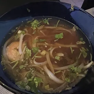 Noodle Soup with Shrimp