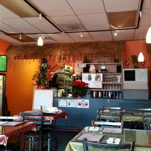 Seating for 30 inside