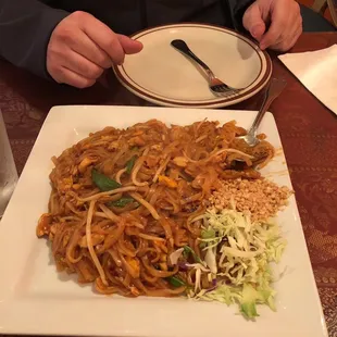 Chicken pad Thai