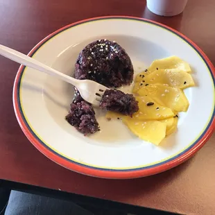 Mango sticky rice is amazing!!!