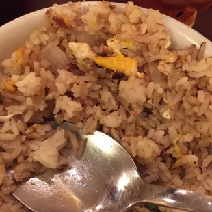 Fried rice. Best I&apos;ve ever had