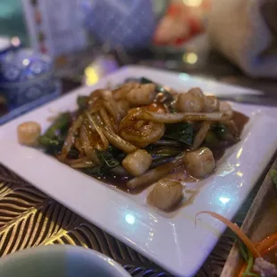 58. Scallop and Shrimps Basil