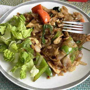 Spicy Flat Noodles