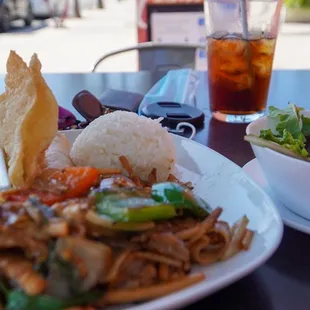 Spicy Fried Noodle Lunch