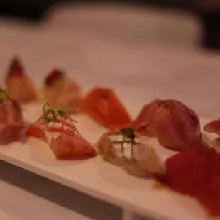 sashimi, sushi and sashimi, food, sushi