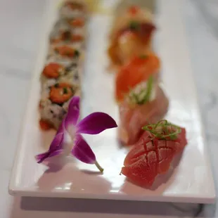 sushi, sushi and sashimi, sashimi, food