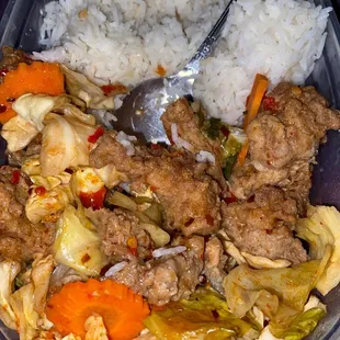 Breading on chicken soagy and mushy