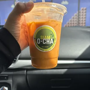 Refreshing Thai tea! Iced