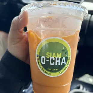 Iced Thai tea