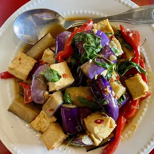 Eggplant tofu