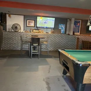 Open for the football season.