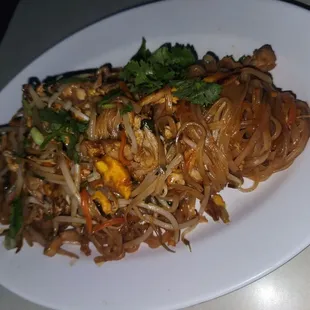 Thai Fried Noodles and Appetizer