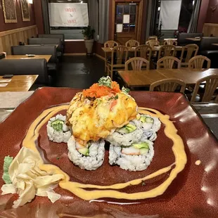 Volcano roll