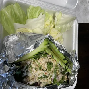 Chicken Larb
