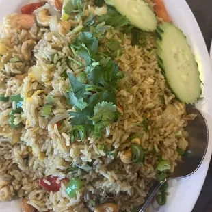 Pineapple fried rice