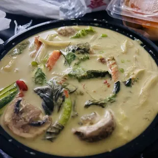 Veggie Green Curry