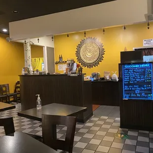 a restaurant