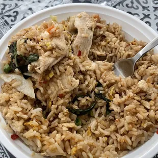 Spicy Basil Fried Rice