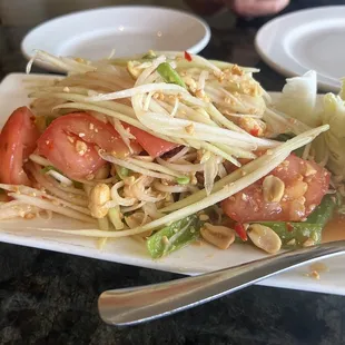 30. Papaya Salad (medium) - definitely recommend