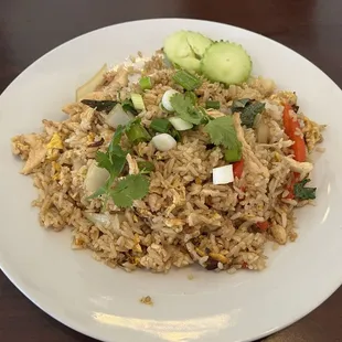 chicken thai basil fried rice
