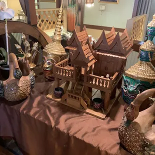 Inside the restaurant