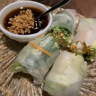 AP2. Thai Fresh Spring Rolls