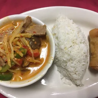 CS1. Red Curry Lunch