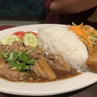 N14. Roasted Duck on Streamed Rice