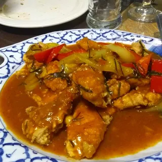 H12. Kaffir Lime Leave Red Snapper