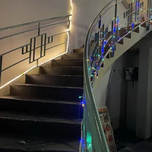 Stairway to get to door